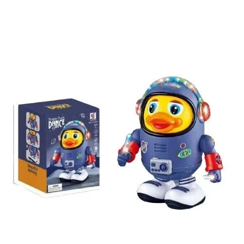 Mainan Robot Bebek Astronot Joget Dancing Walking Musik Dan Lampu