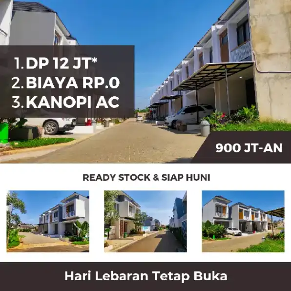 Rumah 2 lantai dan murah