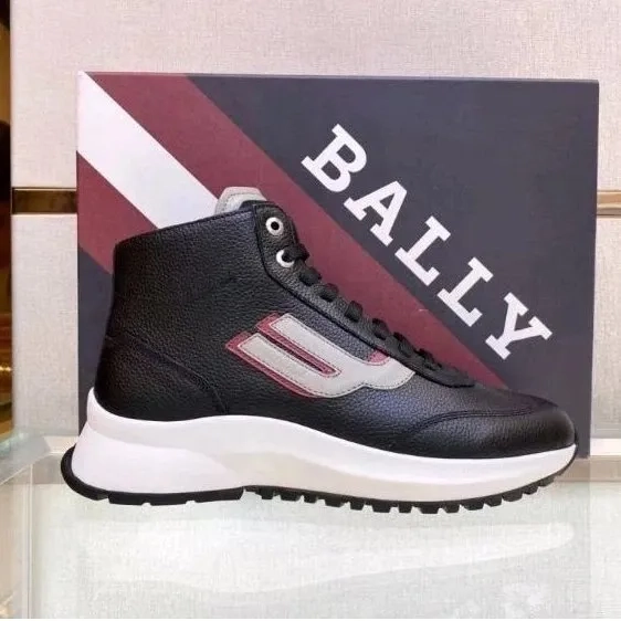 Sepatu boots pria bally resleting