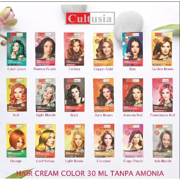 CULTUSIA LONG LASTING HAIR COLOR 30ML