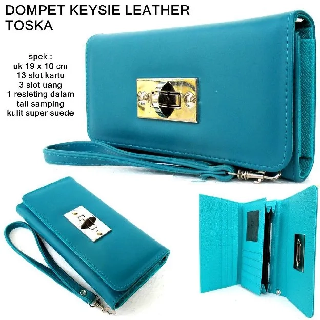 bayar cod - Dompet Wanita Keysie Leather - dmn