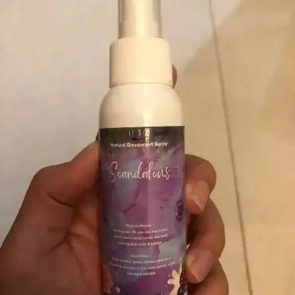 Reseller Natural Deodorant Spray Air Tawas 100 ml Aman Busui Bumil 