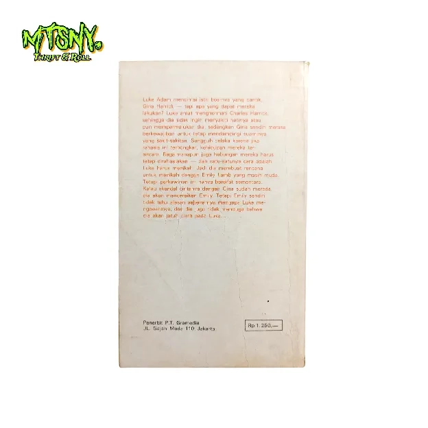 Novel Buku Vintage Klasik Roberta Leigh Isteri Sementara Gramedia 1977