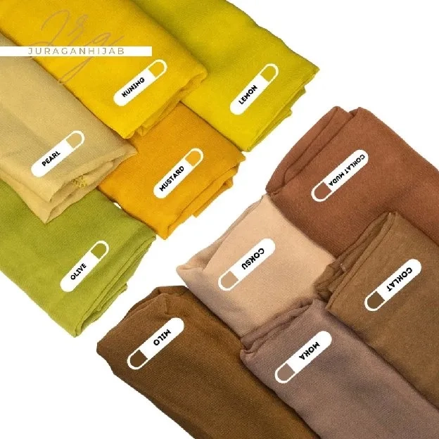 Bella Square 50 Warna Hijab Segiempat