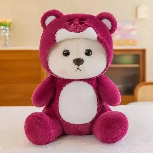 Boneka Bear custom dino lotso stich bahan lembut