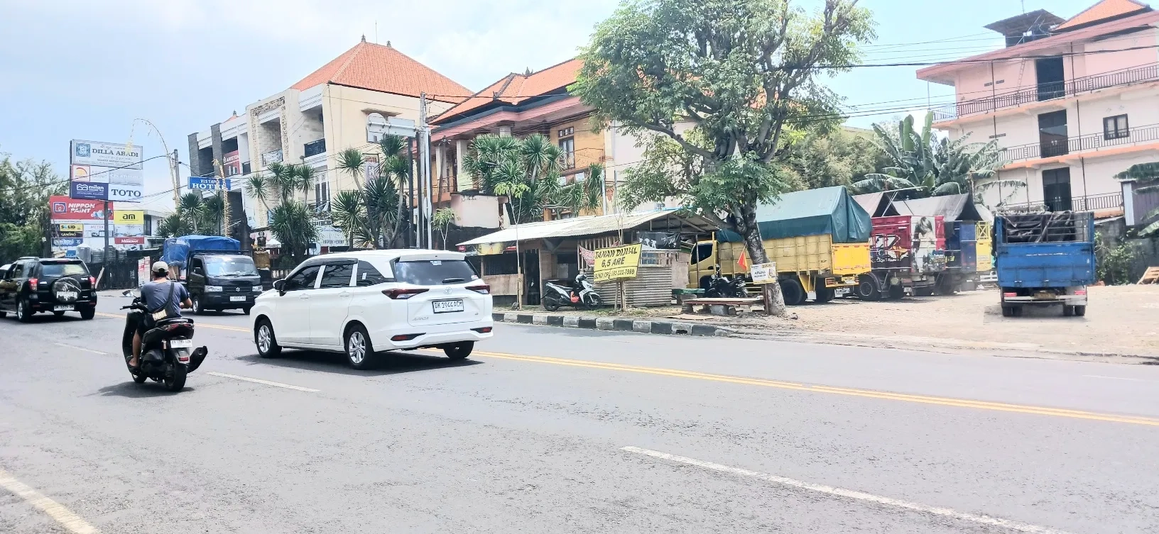 Dijual tanah 670 m2 jl Kargo Ubung dkt Gatsu Barat Denpasar Bali