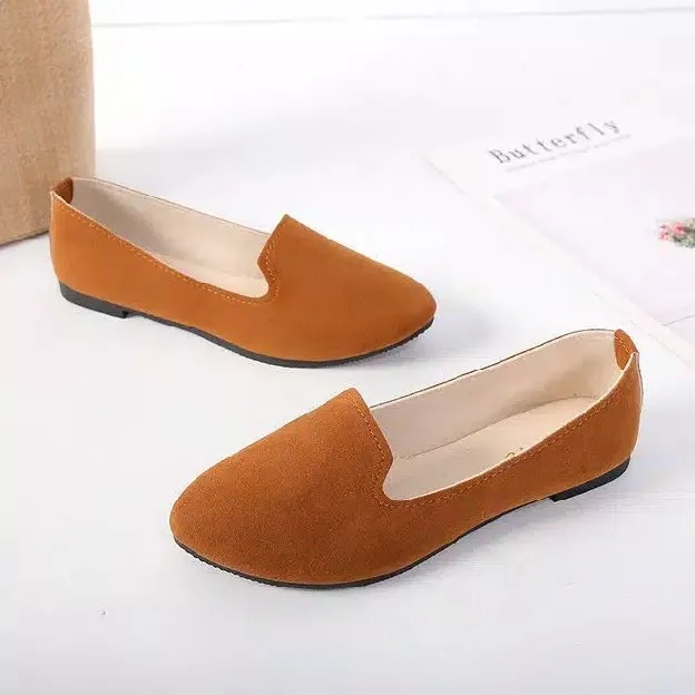 Bisa COD - Flat Shoes Kerja Wanita Casual Santai - dmn