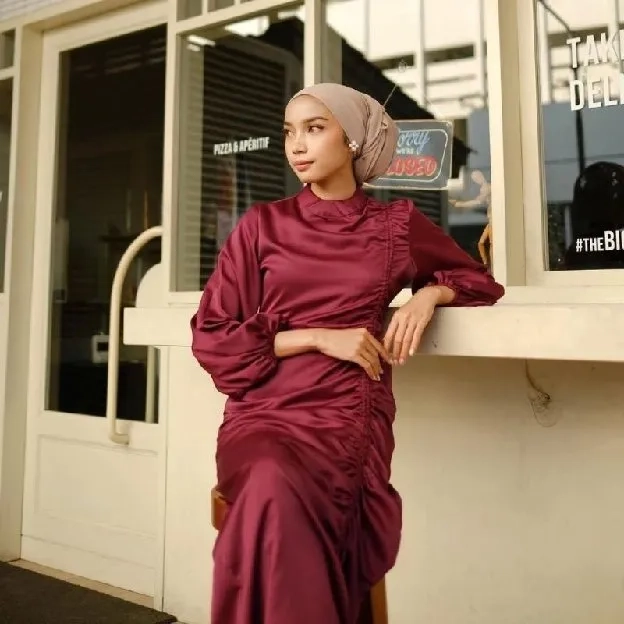 DRESS ANDINI GAMIS BRIESMAID FULL SERUT