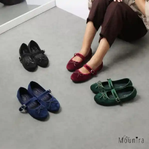 Sepatu Mary Jane Flat Shoes