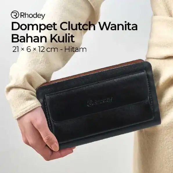 Bisa COD - Rhodey Dompet Kulit Wanita 007 - dmn