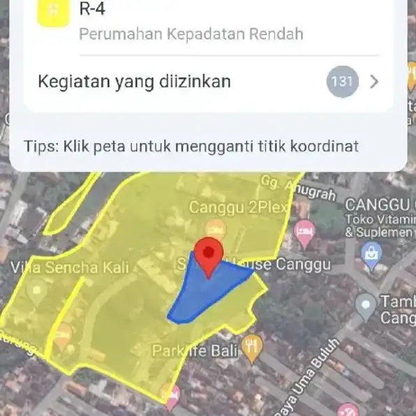 Dikontrakan 3 are, Jl. Raya Uma Buluh Kayu Tulang Utara Canggu Kuta Utara