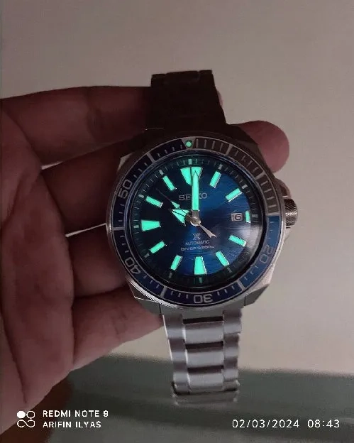 Jam Seiko Prospex Samurai Save The Ocean 