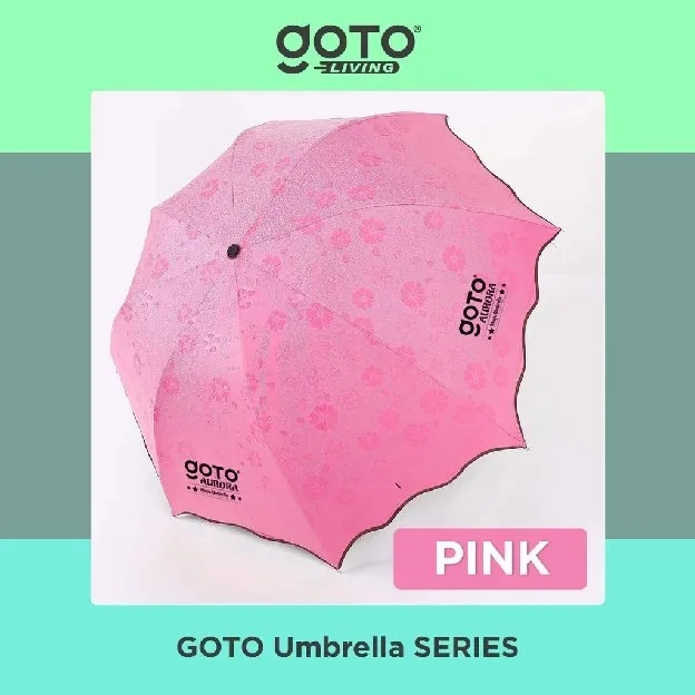 Umbrella Payung Kecil Lipat Mini Jumbo Travel Otomatis Anti UV