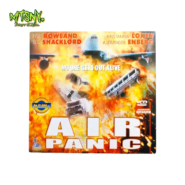 Video CD VCD Film Air Panic Aksi Action Barat Holywood