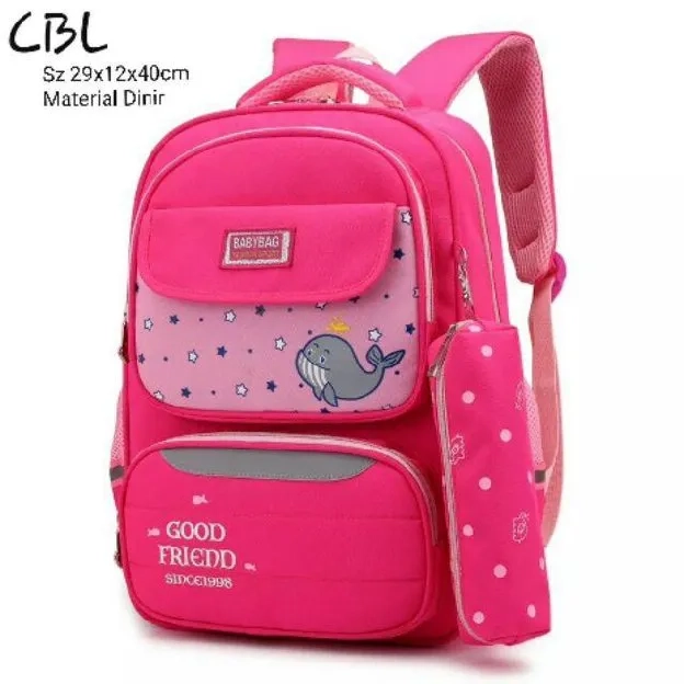 Bisa COD - Tas Ransel Sekolah Backpack