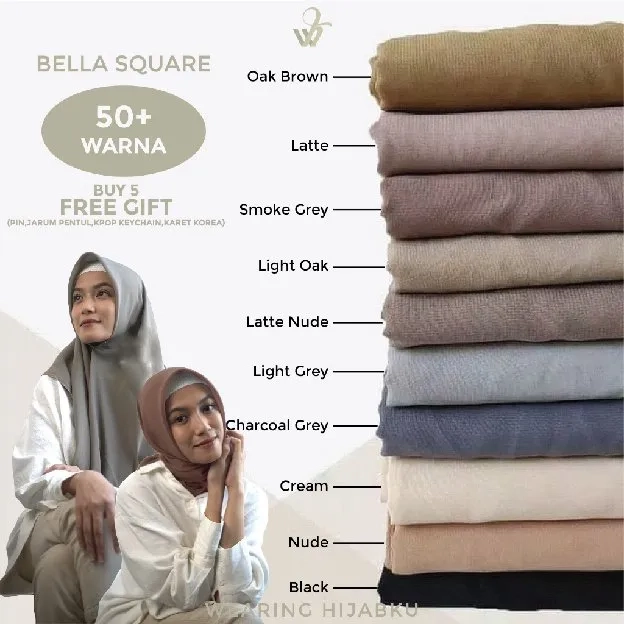 Jilbab Segi Empat / Hijab Instan