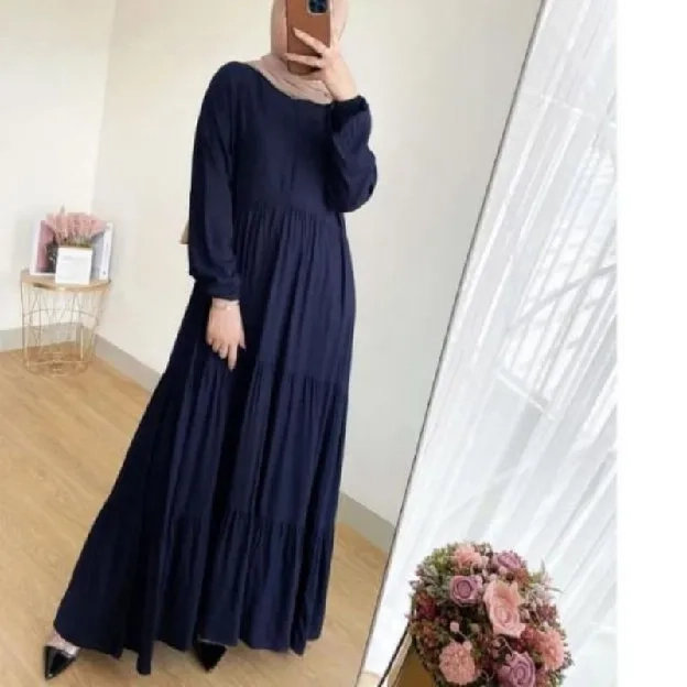 Baju Gamis Jumbo Ld 120 dan 110 Model Terbaru  Fashion  Lebaran Dress XL XxL XxxL Big Size