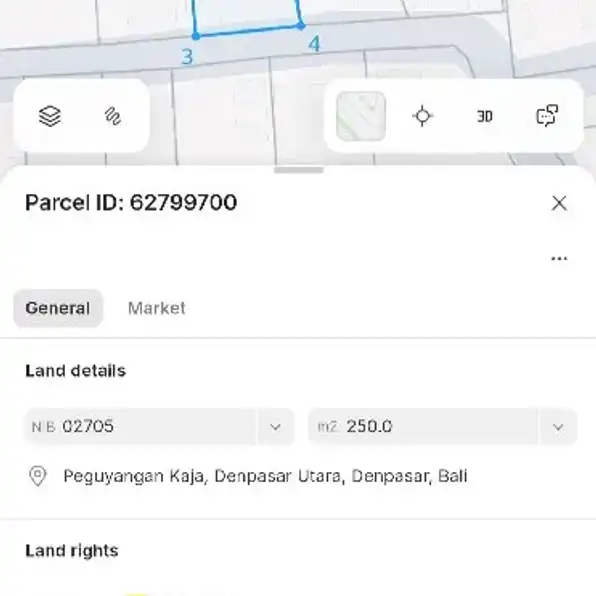 Dijual 2,5 are, Jl. Astasura I Gg. Mertasari Peguyangan Kaja Denpasar