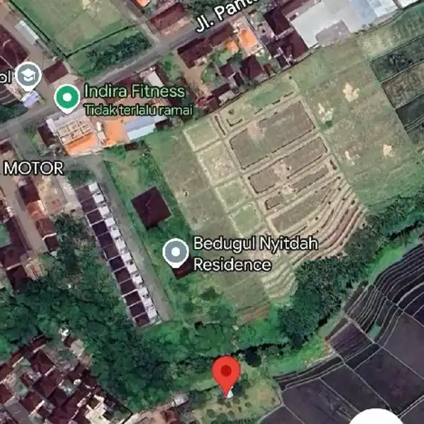 Dijual 21 are, Jl. Pantai Kedungu Nyitdah Kediri Tabanan