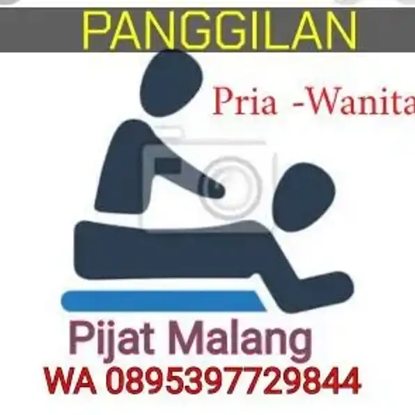 Pijat malang Panggilan Pria Wanita  Wa 0895397729844