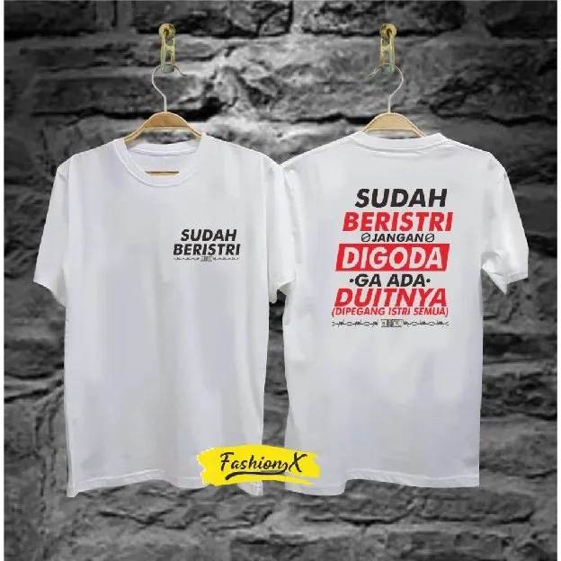 Kaos Pria Sudah Beristri