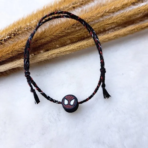 gelang couple spiderman / gelang viral karakter miles gwen