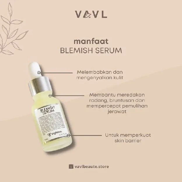 BLEMISH SERUM VAVL | VIGHTNE BLEMISH Serum Melawan Jerawat