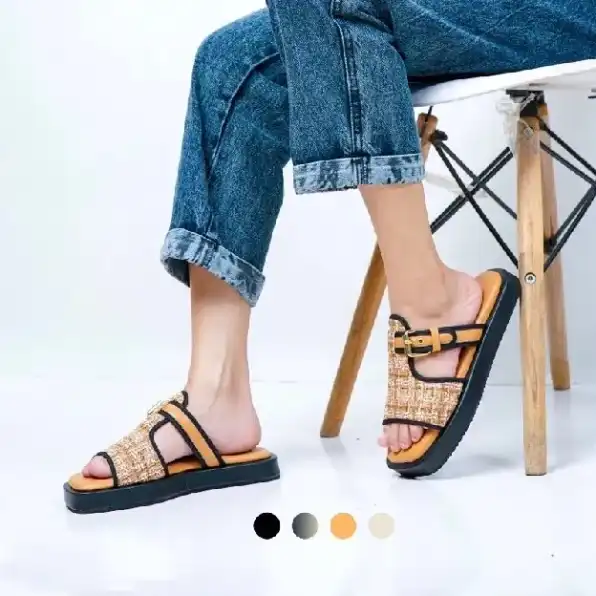 Sandal Platform Wanita Korean Style Kekinian