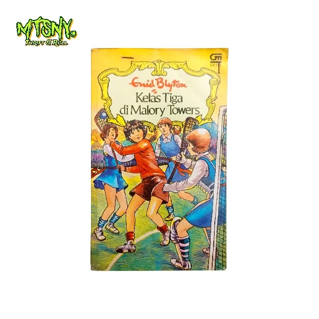 Novel Buku Enid Blyton Kelas Tiga Di Malory Towers