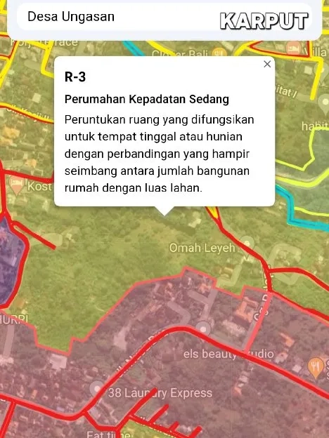 Tanah 1 Ha. Jl. Rurung Agung Goa Gong Dharmawangsa Ungasan Kuta Selatan