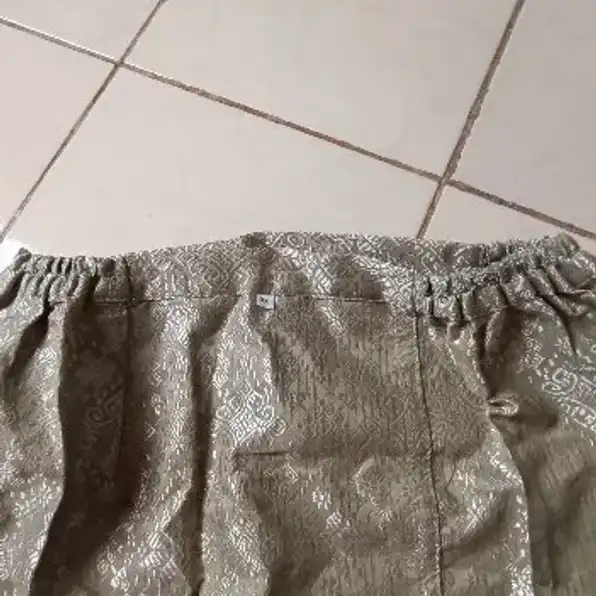 Rok Songket Siap Pakai