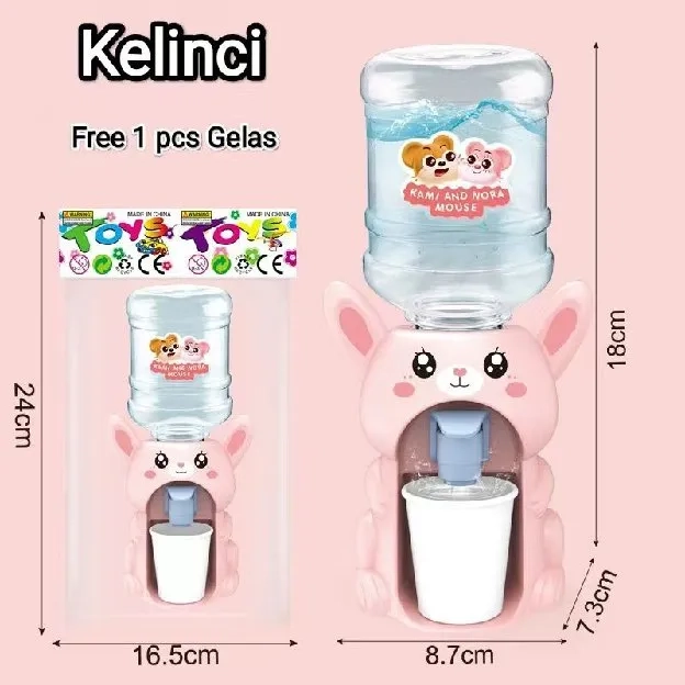 Dispenser Ari Mini Galon Portable Anak Air Minum Karakter