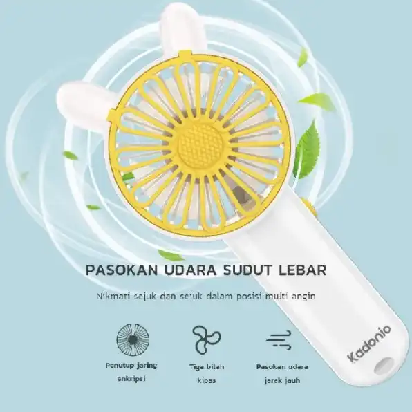 kipas angin multifungsi karakter fast charger stand fan mini usb kipas angin karakter fast charger s