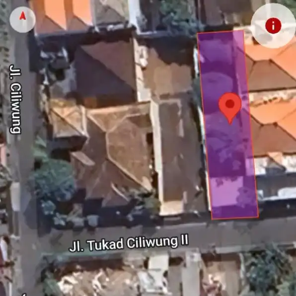 Dijual 4 are, Jl. Tukad Ciliwung Tkd. Batanghari 7 Panjer Renon Denpasar