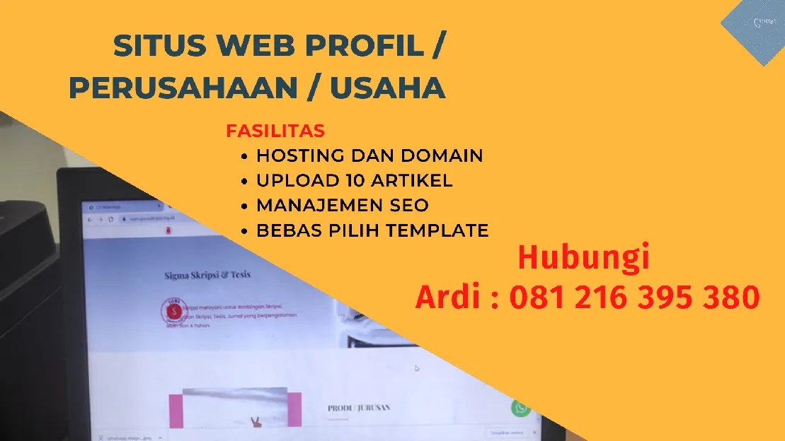 jasa pembuatan website company profile di pasuruan