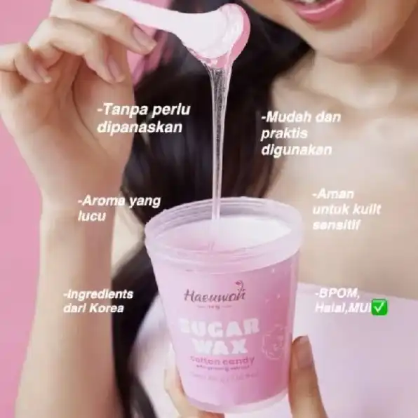 Korean Sugar Waxing Kit (BPOM) Pencabut Bulu Ketiak Kaki Tangan Miss V