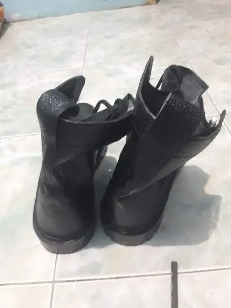 DI JUAL SEPATU PDL KULIT JERUK  NO 44