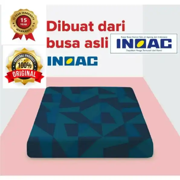 Kasur Busa Lipat INOAC PREMIUM HIGH DENSITY FOAM TEBAL