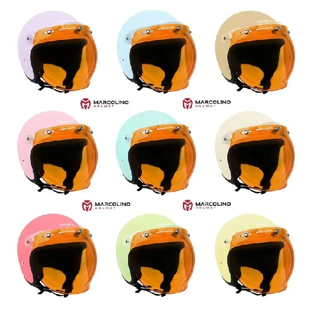 Helm Bogo Retro Marcolino Pastel Edition SNI