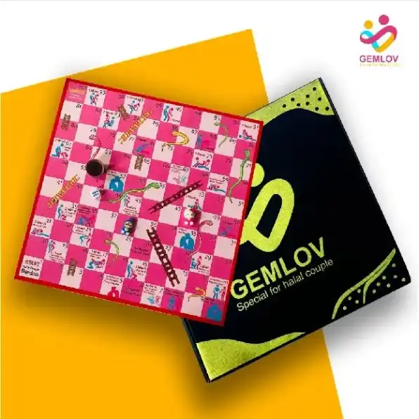 HALAL COUPLE SNAKES AND LADDERS AND GEMLOV WEDDING GIFTS