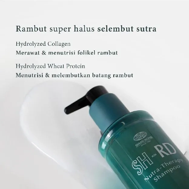 SHRD Nutra Therapy Collagen Shampoo | Shampoo Rambut Rusak, Kering, Ngembang & Rontok