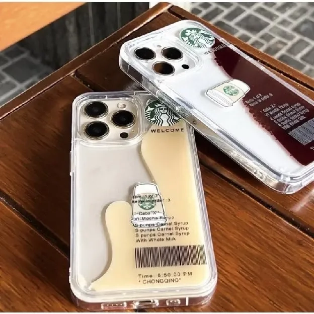 CASE LIQUID STARBUCKS GELAS GERAK