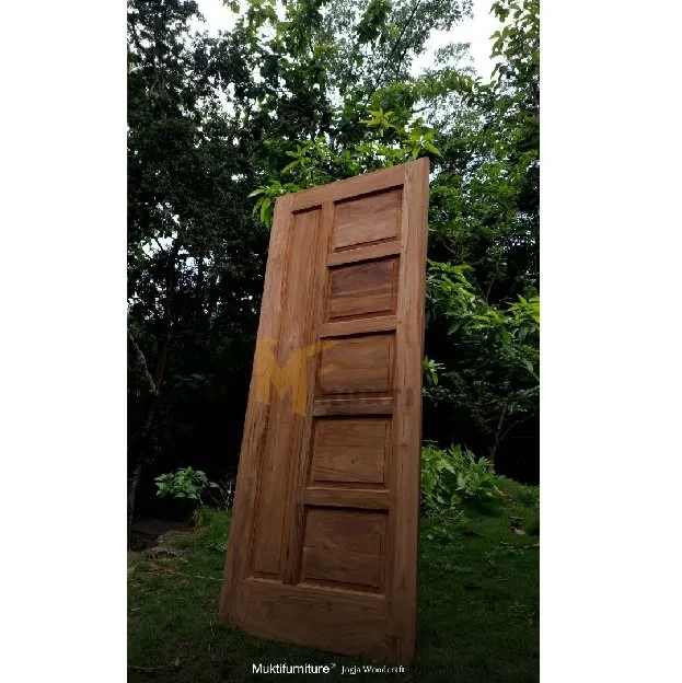 Pintu Minimalis Jati ( Teak Woodenn Door) 