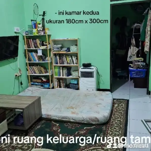 Rumah Second Bangunan Baru Siap Huni