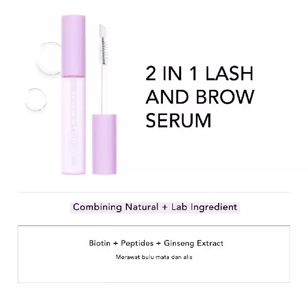 The Originote 2in1 Lash and Brow Serum Eye Lash Serum Eyelash Serum Penebal Menebalkan Bulu Mata Ali