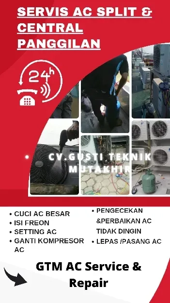 Jasa Pasang AC,Service Ac,ISI freon,Pindah AC dan lainnya Teliti &Profesional 👍