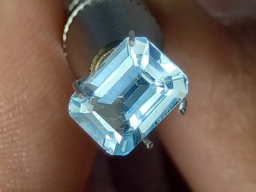 natural blue topaz asli batu topaz bukan sintetic