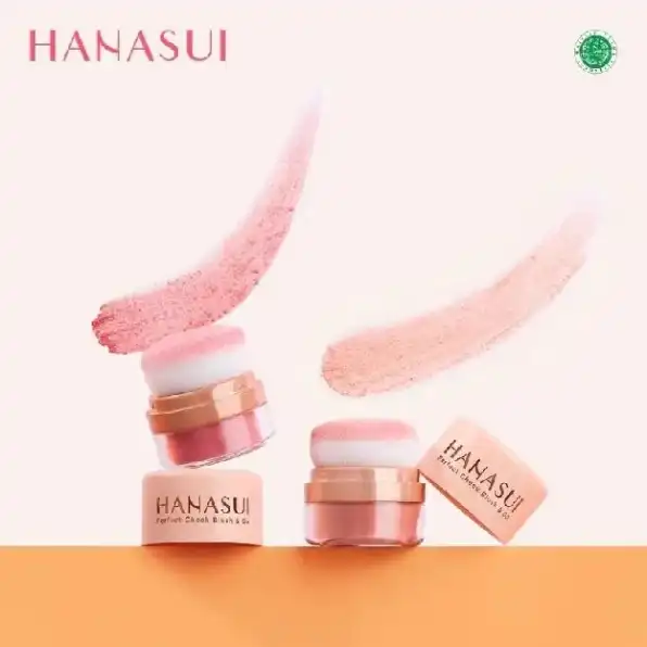 Hanasui Perfect Cheek Blush & Go Powder