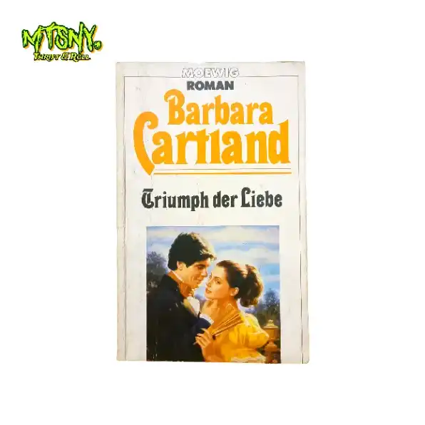 Novel Impor Bahasa Jerman Barbara Cartland Triumph der Liebe Moewig