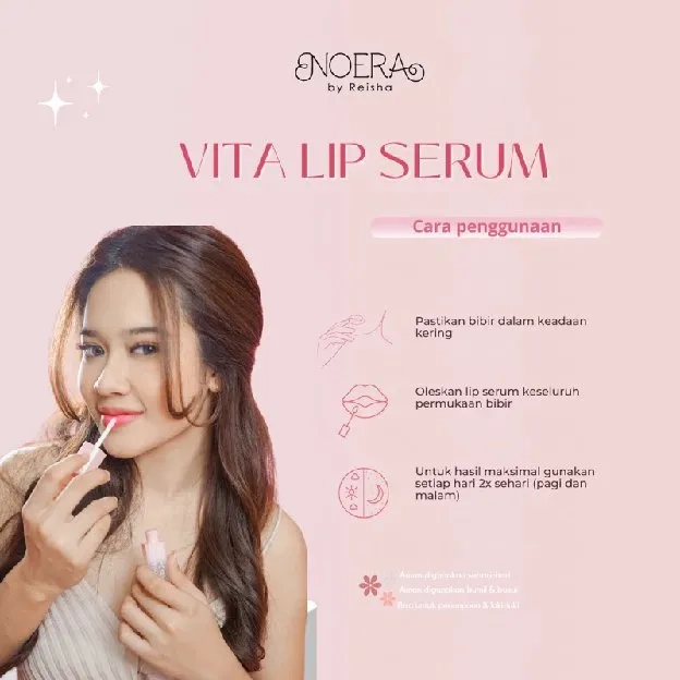 Noera Vita Lip Serum | VitaLip Serum Noera | Serum Bibir Noera 100% ORIGINAL